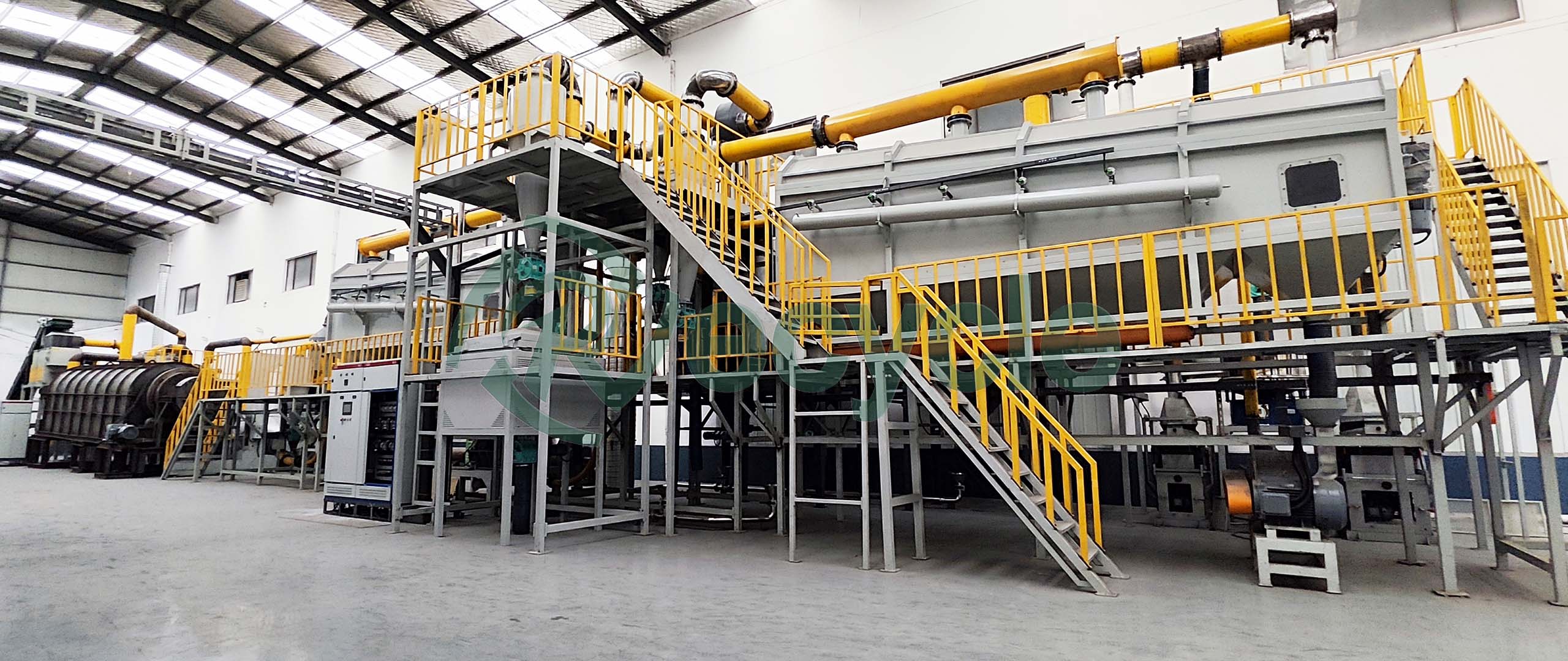 废旧锂电池回收生产线